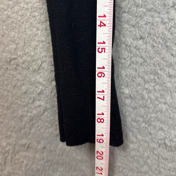 Zara Wool Sweater Oversized Fit Dolman Sleeves Black SZ M Lightweight Effortless - Picture 7 of 10